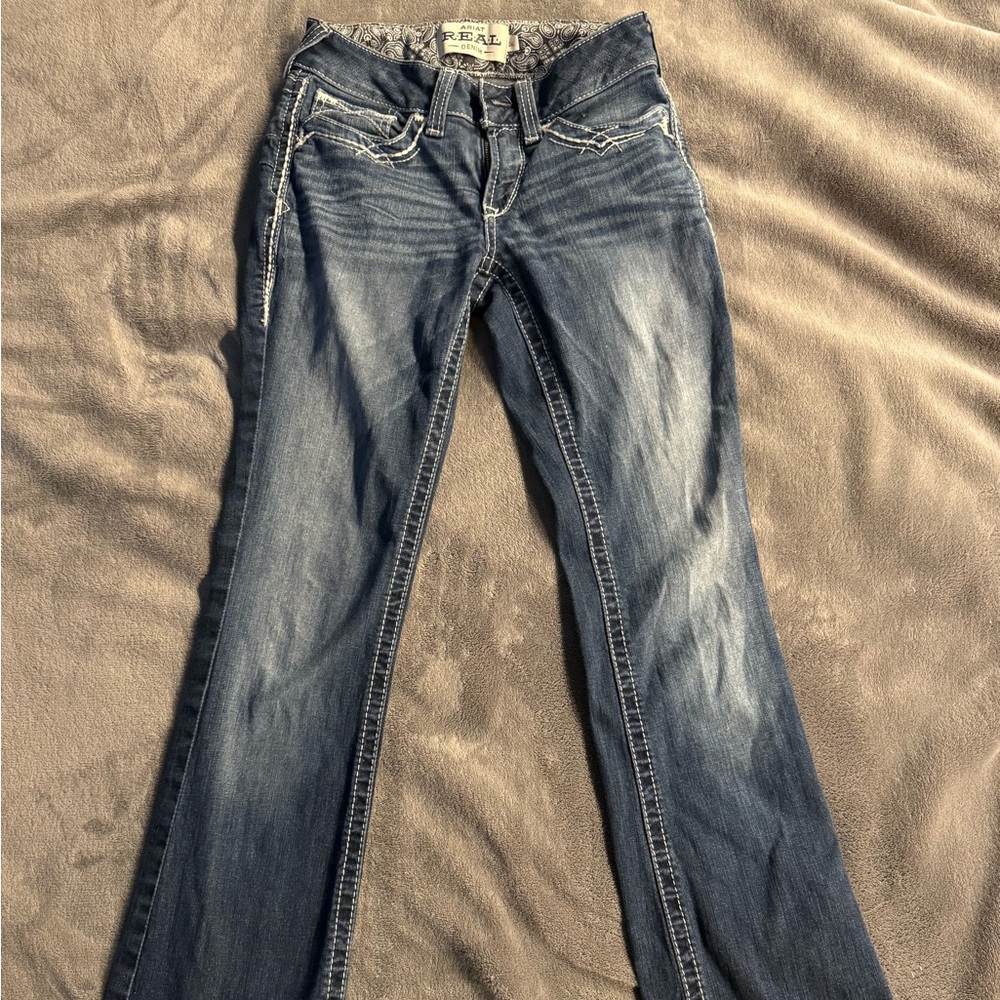 Ariat Women's Flare Jeans in Blue
